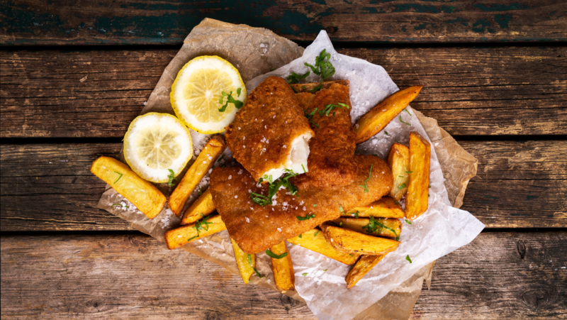 Traditional British Fish & Chips
